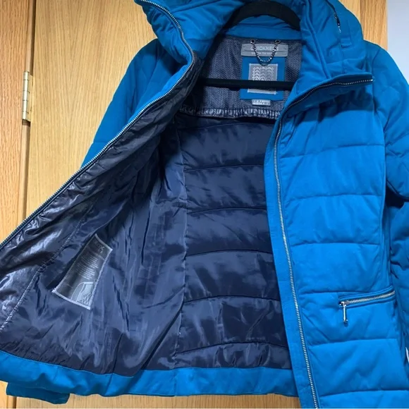 GEOX Respira Women's Teal Jacket - Size 2 - Picture 3 of 7